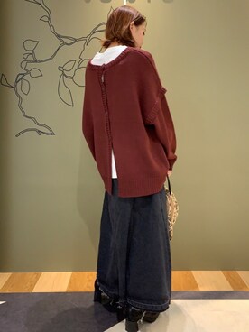 「ラブアンドピース2020」｜Toda Reikaさん（レディース・161cm）の秋コーディネート