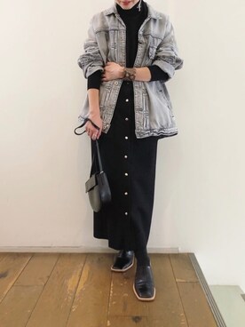 「DOMENICO+SAVIO（ドメニコアンドサビオ）のアイテム」を使った、S\Wさん（レディース・153cm）の秋コーディネート