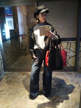 SAKIE74さん（レディース・162cm）の春コーディネート