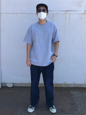 R.Nakajimaさん（メンズ・170cm）の夏コーディネート