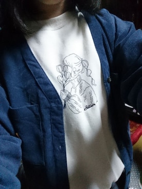 「apres jour（アプレジュール）のアイテム（スウェット）」を使った、namiさん（レディース・163cm）の冬コーディネート