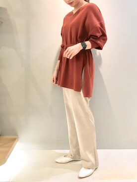 「FONCE（フォンセ）のアイテム」を使った、aoiさん（レディース・164cm）の春コーディネート