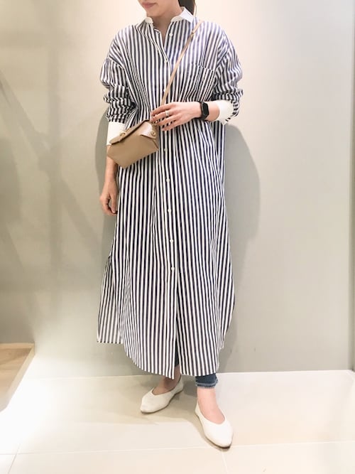 おすすめネット Rouge シャツワンピース 花柄 フォンセ Fonce ルージュヴィフ Vif ロングワンピース マキシワンピース Www Newbalticdance Lt