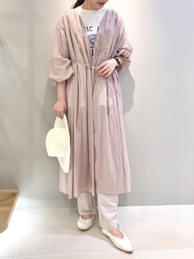 「NE QUITTEZ PAS!（ヌキテパ）のアイテム」を使った、aoiさん（レディース・164cm）の春コーディネート