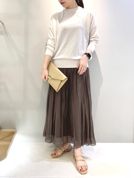 「PELLICO SUNNY（ペリーコサニー）のアイテム」を使った、aoiさん（レディース・164cm）の春コーディネート