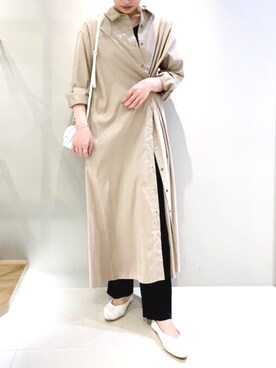 「Rougevif」｜「アイテム（その他シューズ）」を使った、aoiさん（レディース・164cm）の春コーディネート