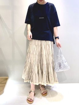 「TICCA（ティッカ）のアイテム」を使った、aoiさん（レディース・164cm）の春コーディネート