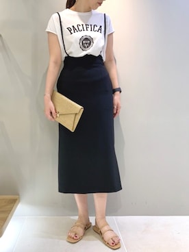 「MICA&DEAL（マイカ＆ディール）のアイテム」を使った、aoiさん（レディース・164cm）の春コーディネート