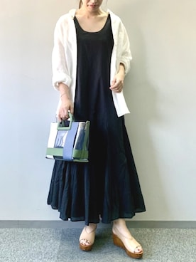 「eness（エネス）のアイテム」を使った、aoiさん（レディース・164cm）の春コーディネート