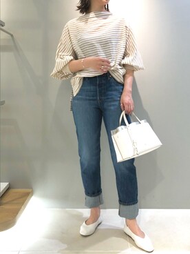 「Rougevif」｜「アイテム（その他シューズ）」を使った、aoiさん（レディース・164cm）の春コーディネート