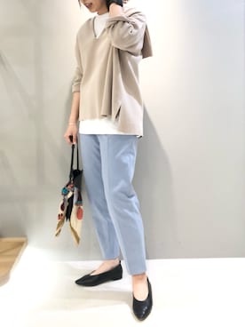 「manipuri（マニプリ）のアイテム」を使った、aoiさん（レディース・164cm）の春コーディネート