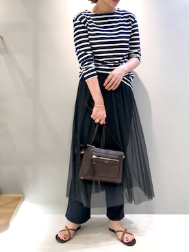 「LOWELL things（ロウェル　シングス）のアイテム」を使った、aoiさん（レディース・164cm）の春コーディネート