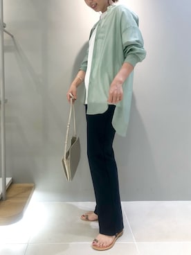 「YAHKI（ヤーキ）のアイテム」を使った、aoiさん（レディース・164cm）の春コーディネート