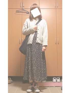 h.さん（レディース・162cm）の冬コーディネート