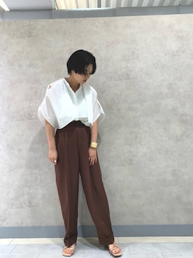 bayaさん(レディース・160cm)の夏コーディネート