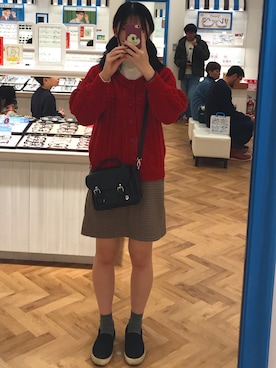 「happynewyear」｜사랑sᴀʀᴀɴさん（レディース・173cm）の冬コーディネート