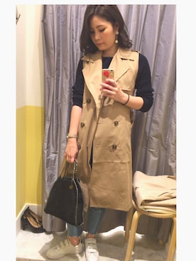 ayaさん（レディース・167cm）の春コーディネート