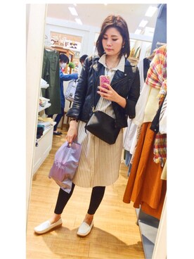 ayaさん（レディース・167cm）の春コーディネート