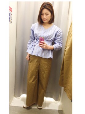 ayaさん（レディース・167cm）の春コーディネート