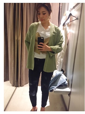 ayaさん（レディース・167cm）の春コーディネート