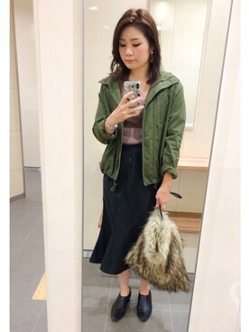 ayaさん（レディース・167cm）の秋コーディネート