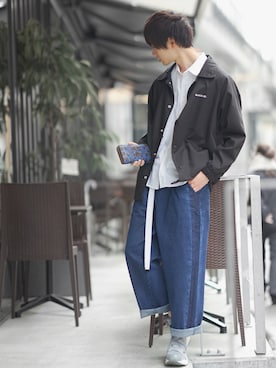 むさし君さん(メンズ・178cm)の春コーディネート