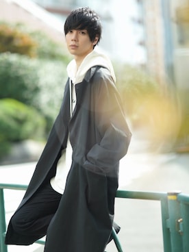 むさし君さん(メンズ・178cm)の冬コーディネート