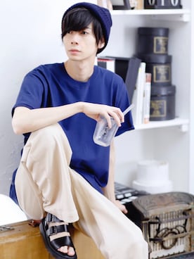 むさし君さん（メンズ・178cm）の春コーディネート