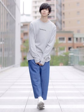 むさし君さん(メンズ・178cm)の夏コーディネート