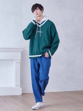 むさし君さん（メンズ・178cm）の秋コーディネート