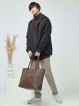 むさし君さん（メンズ・178cm）の秋コーディネート