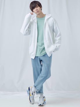 むさし君さん(メンズ・178cm)の冬コーディネート