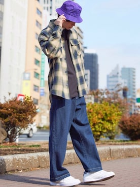 むさし君さん（メンズ・178cm）の春コーディネート