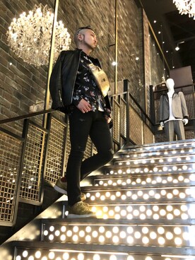 neonさん(メンズ・177cm)の春コーディネート