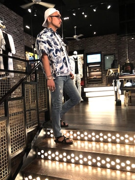 neonさん（メンズ・177cm）の夏コーディネート