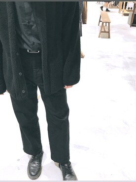「アイテム（ブルゾン）」を使った、じょーさん（メンズ・174cm・10代）の冬コーディネート
