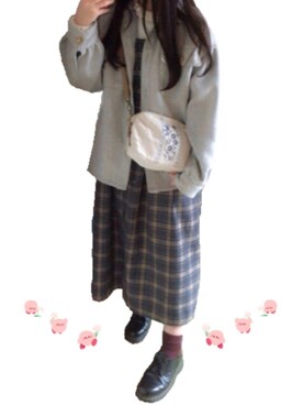 めいさん（レディース・150cm）の冬コーディネート