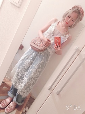 「フェスコーデ」｜「アイテム（その他シューズ）」を使った、tayaさん（レディース・156cm）の秋コーディネート