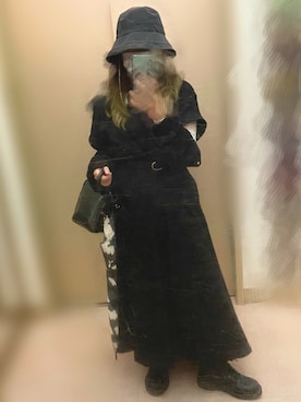 「H&M（エイチ・アンド・エム）のアイテム（ハット）」を使った、おとのさん（レディース・156cm）の秋コーディネート