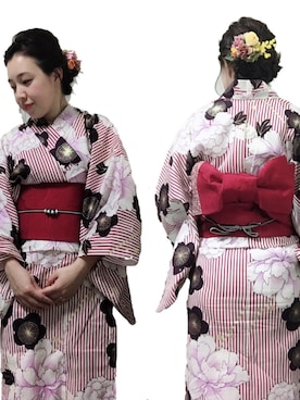 「お祭りコーデ」｜「アイテム（その他）」を使った、mari☻♡さん（レディース・150cm）の夏コーディネート