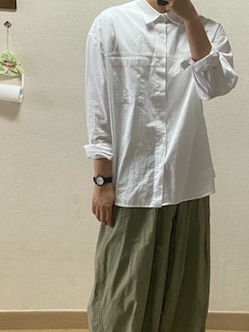 「韓国コーデ」｜「アイテム（アナログ腕時計）」を使った、whereismykaraageさん（メンズ・175cm）の春コーディネート