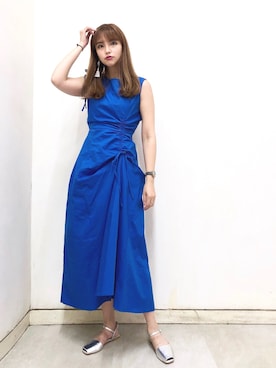「REDYAZEL（レディアゼル）のアイテム（サンダル）」を使った、unopicoooさん（レディース・156cm）の秋コーディネート
