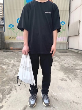 「Gosha Rubchinskiy（ゴーシャラブチンスキー）のアイテム（バッグ）」を使った、ST_TSY98さん（メンズ・174cm）の春コーディネート