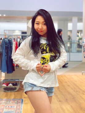 髙田樹音さん(メンズ・147cm)の夏コーディネート