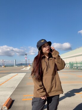 髙田樹音さん（レディース・148cm）の冬コーディネート