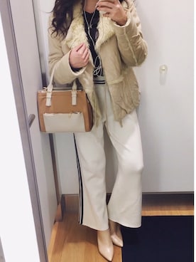 Ephahさん（レディース・161cm）の冬コーディネート