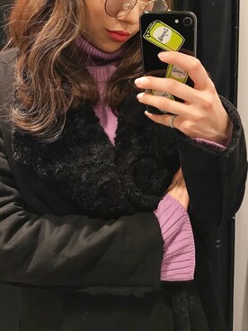 Ephahさん(レディース・161cm)の冬コーディネート