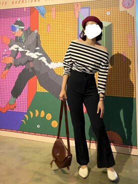 「STARMIMI（スターミミ）のアイテム」を使った、yi さん（レディース・160cm）の秋コーディネート