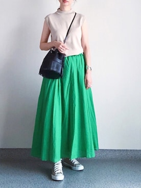 K.mさん（レディース・165cm）の夏コーディネート