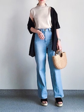 K.mさん（レディース・165cm）の夏コーディネート